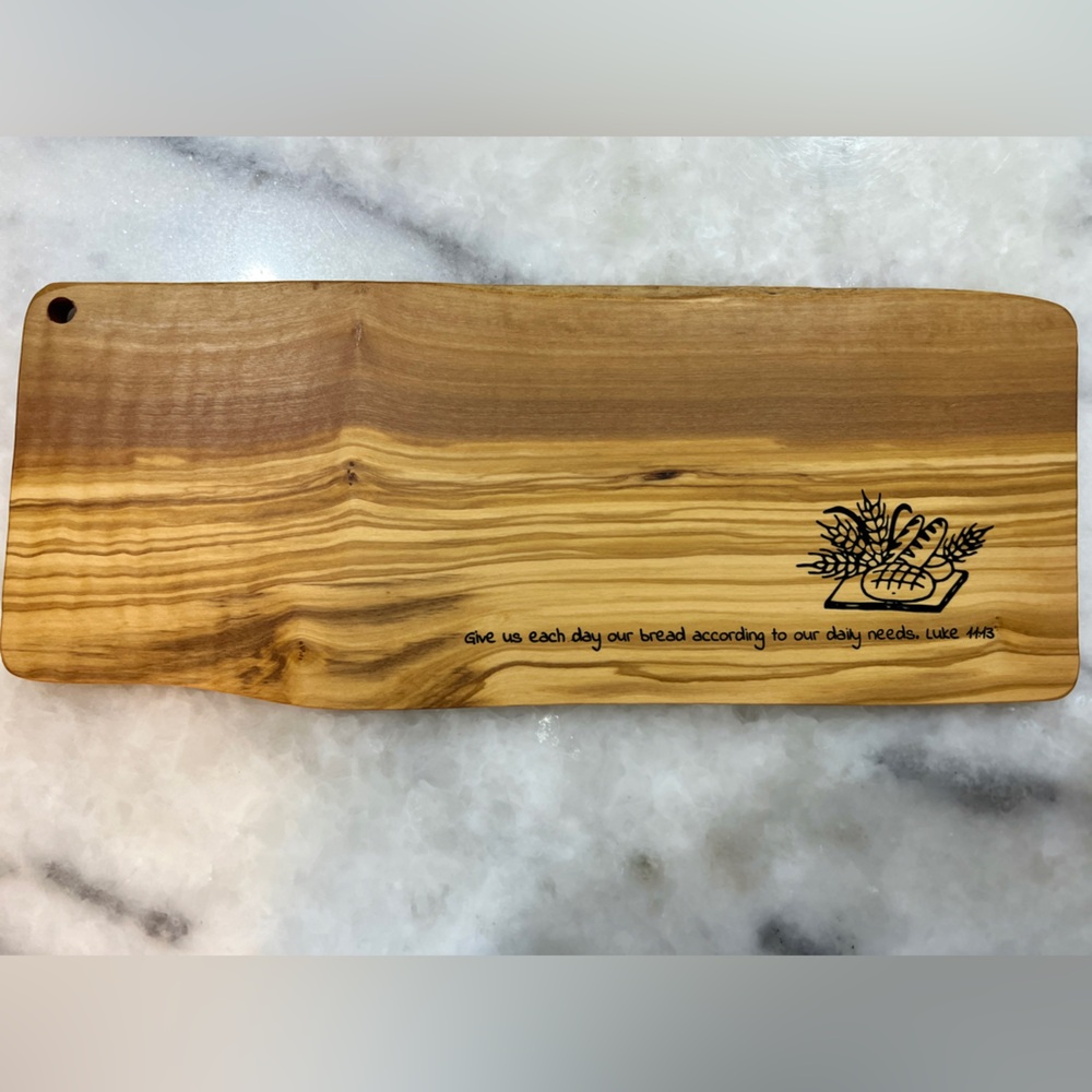 Serving board - “Give Us this Day Our Bread”